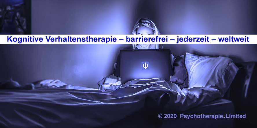 100 Prozent Online-Psychotherapie mit Psychotherapeuten und Verhaltenstherapeuten für kognitive Verhaltenstherapie